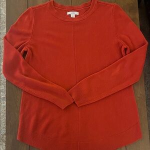 Cyrus Women's Bold Red Crew Neck Sweater